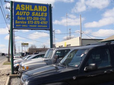 Ashland auto sales - Ashland Auto Sales. Not rated (25 reviews) 605 Business Loop 70 E Columbia, MO 65201. (573) 256-1710.